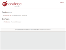 Tablet Screenshot of moonstonemediagroup.com